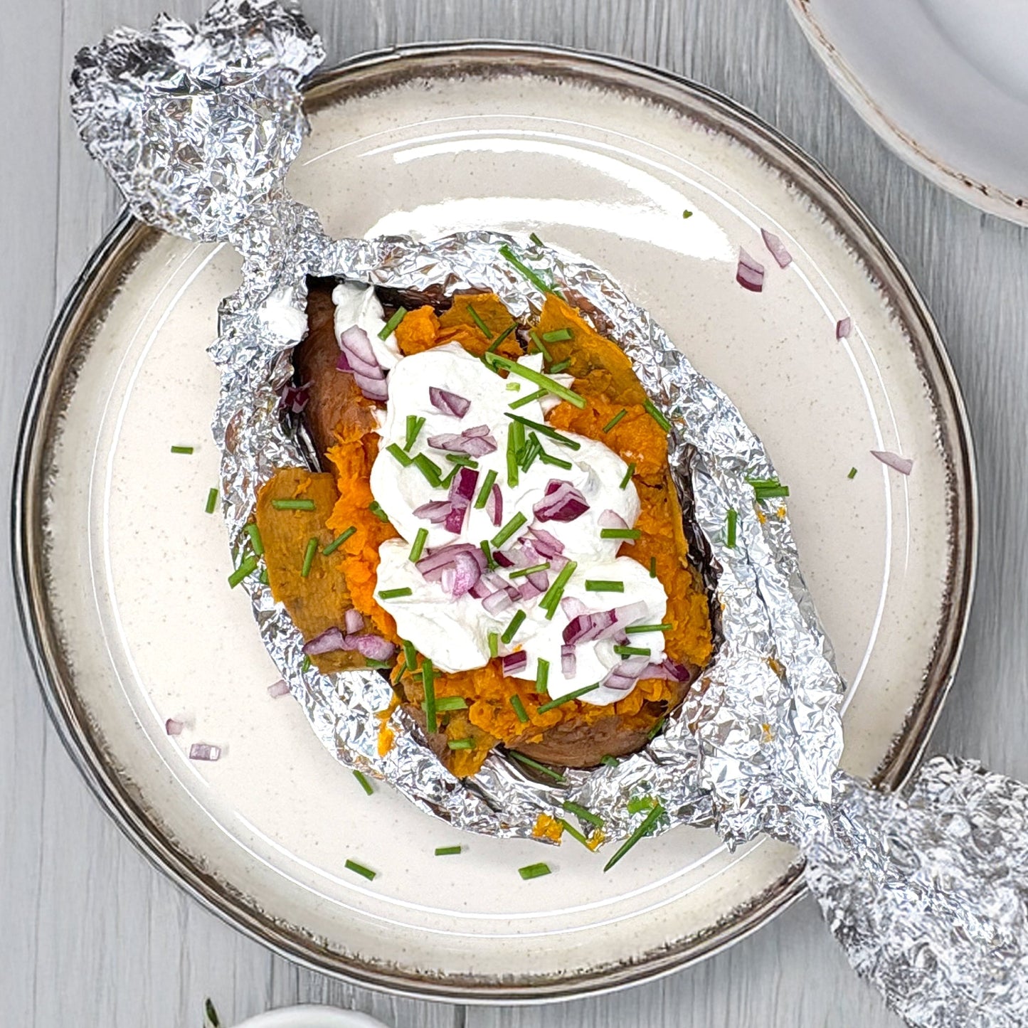 Süßkartoffel trifft auf Sour Cream
